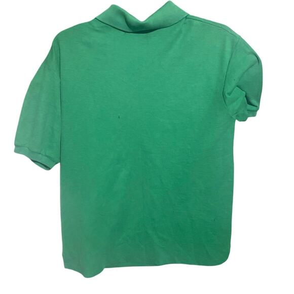 Vintage 70’s Sears Green Dragon Single Stitch Polo Size Large - Picture 2 of 7